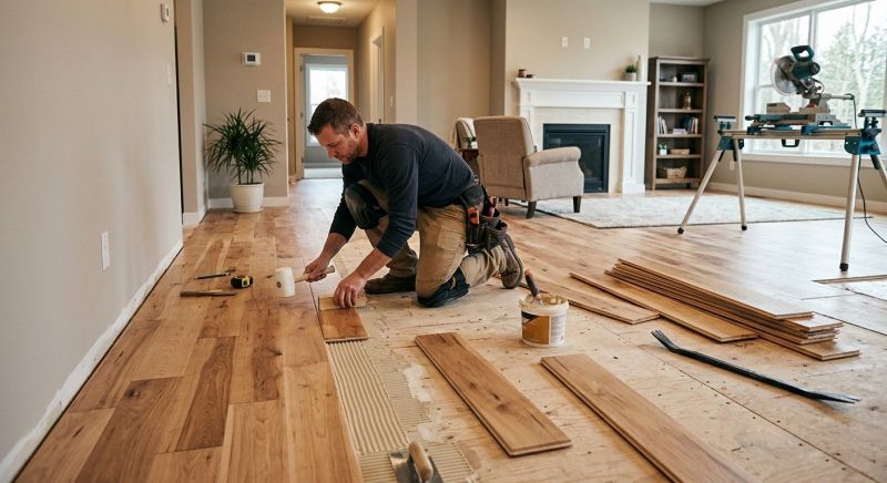 Engineered Wood Installation in Owings Mills, MD