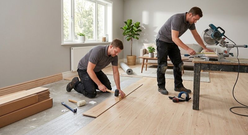 Laminate Floor Installation in Jessup, MD