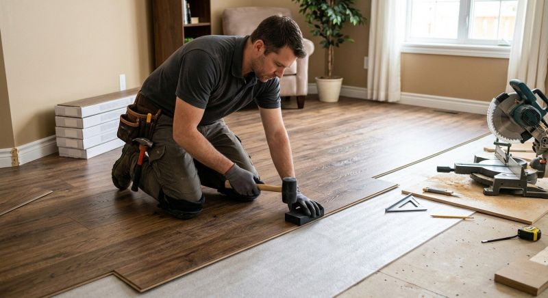 Laminate Floor Installation in Laurel, MD