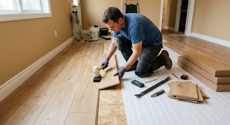 Laminate Floor Installation in Nottingham, MD