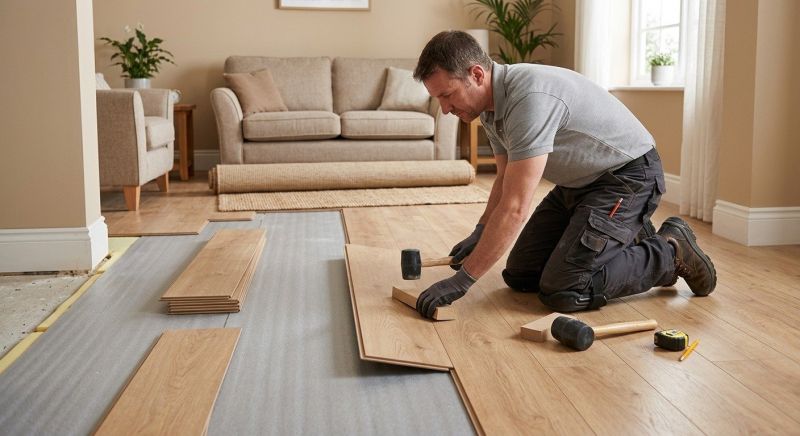 Laminate Floor Installation in Phoenix, MD