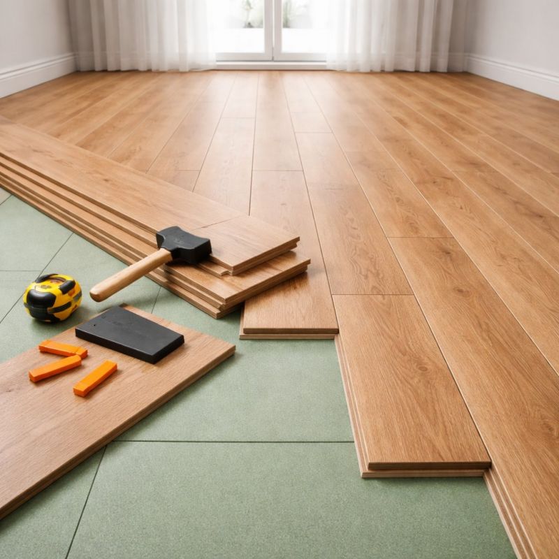 Laminate Floor Installation in Woodstock, MD