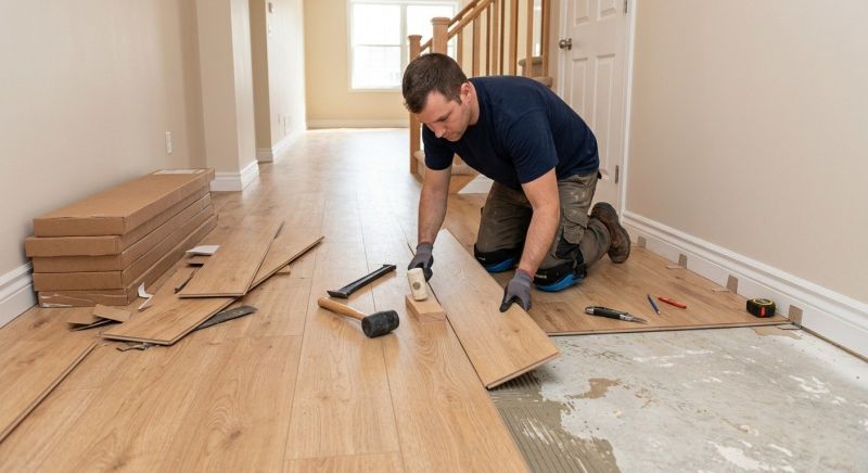 Laminate Floor Replacement in Dundalk, MD