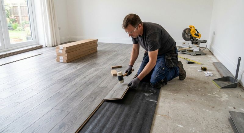 Laminate Floor Replacement in New Freedom, PA