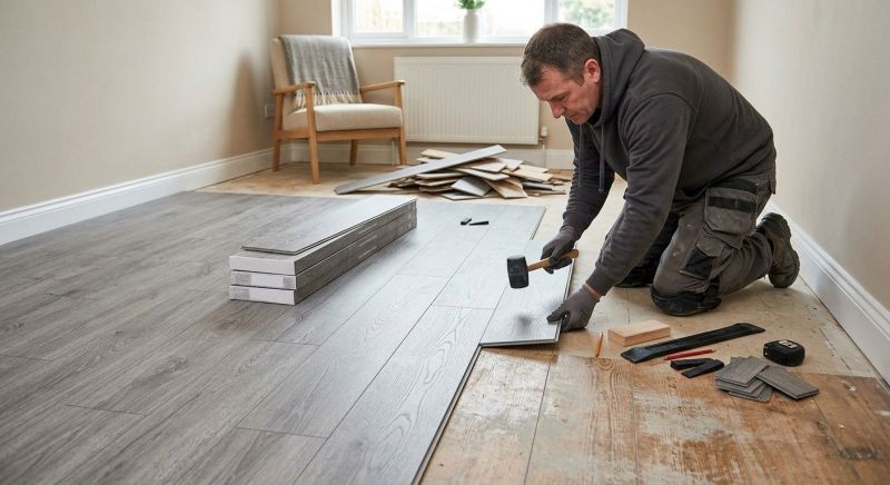 Laminate Floor Replacement in Pikesville, MD