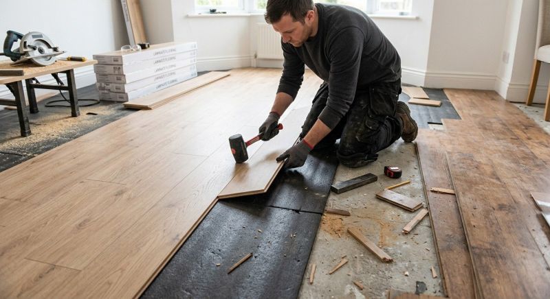 Laminate Floor Replacement in Randallstown, MD
