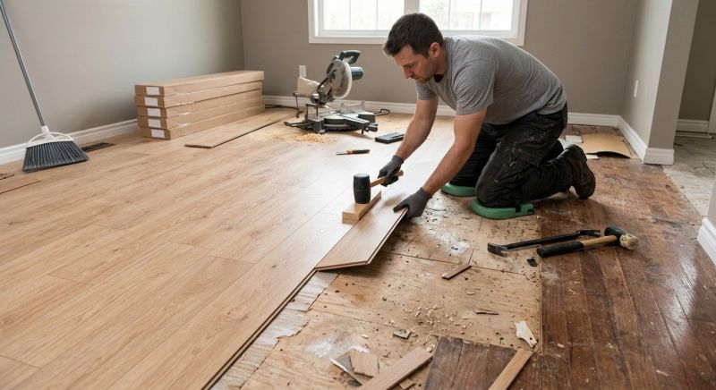 Laminate Wood Installation in Owings Mills, MD