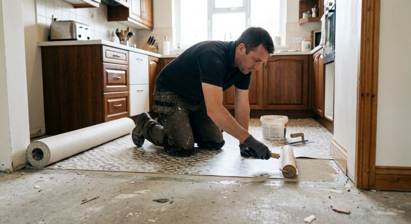 Linoleum Floor Installation in Brookeville, MD