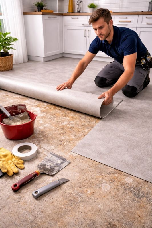 Linoleum Floor Installation in Essex, MD