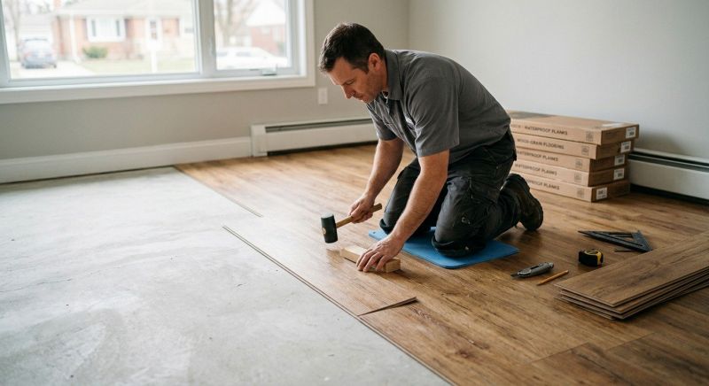 Linoleum Floor Installation in Parkton, MD