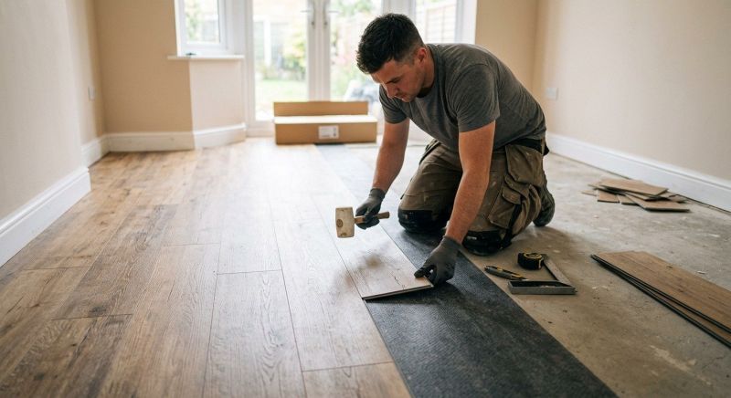 Luxury Vinyl Tile Installation in Baltimore County, MD