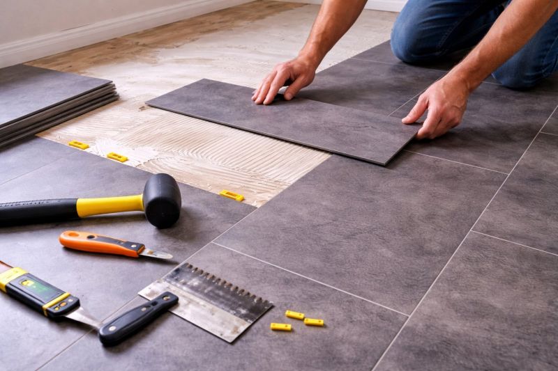 Luxury Vinyl Tile Installation in Cockeysville, MD
