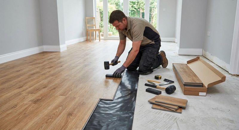 Luxury Vinyl Tile Installation in Harford County, MD