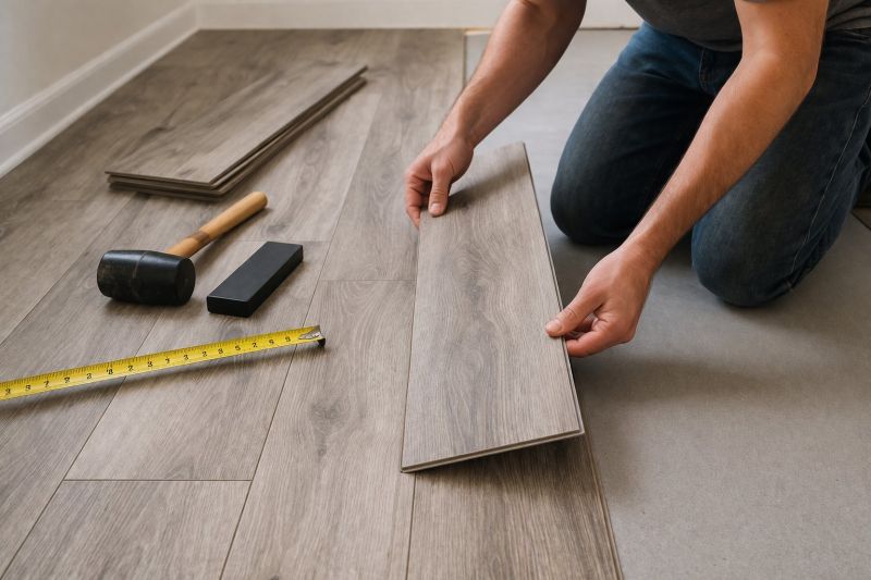 Luxury Vinyl Tile Installation in Howard County, MD