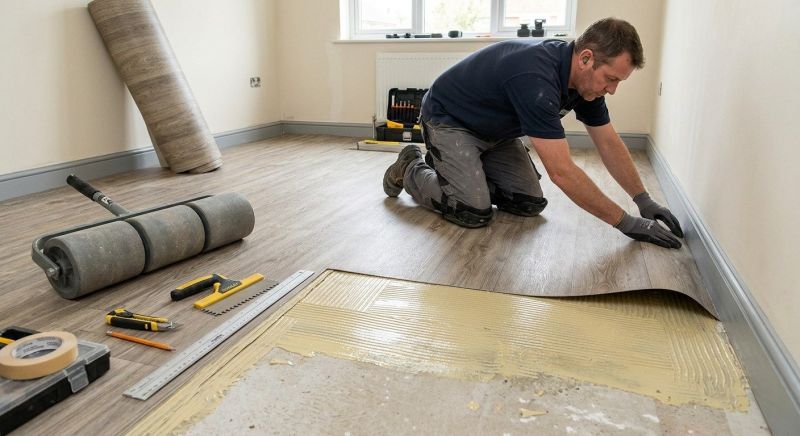 Sheet Linoleum Installation in Gwynn Oak, MD