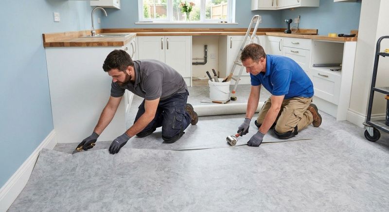 Sheet Linoleum Installation in Owings Mills, MD