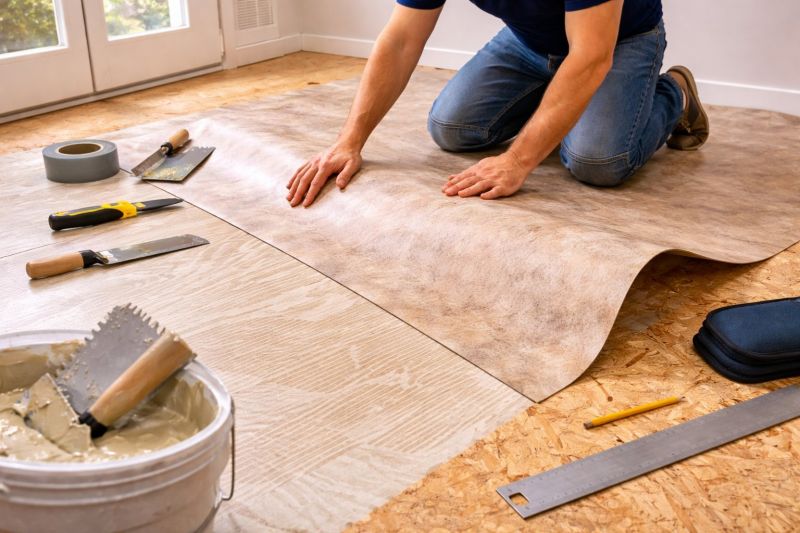 Sheet Vinyl Installation in Gwynn Oak, MD