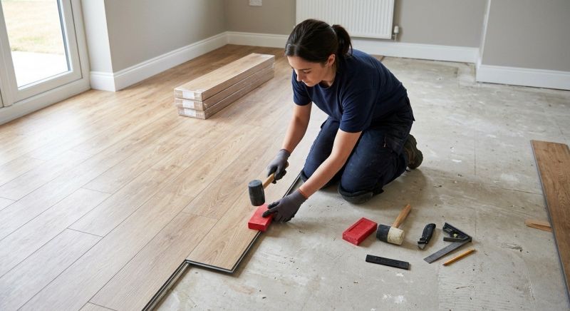 Vinyl Floor Replacement in Owings Mills, MD