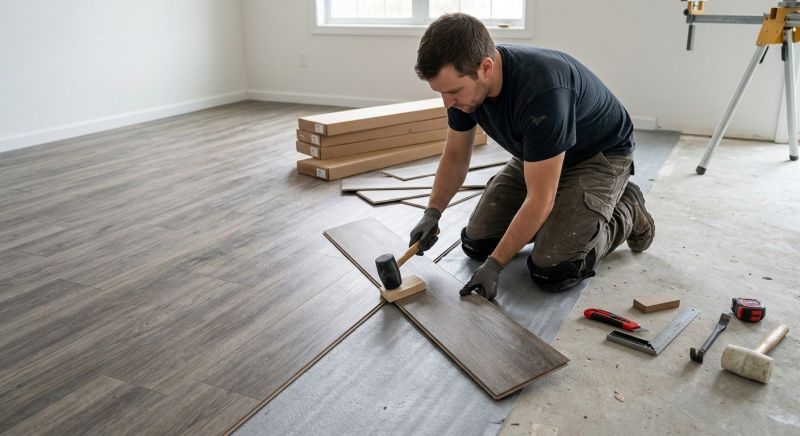 Vinyl Flooring Installation in Owings Mills, MD