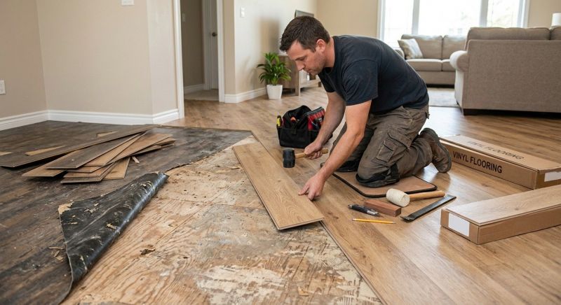 Vinyl Flooring Installation in Nottingham, MD