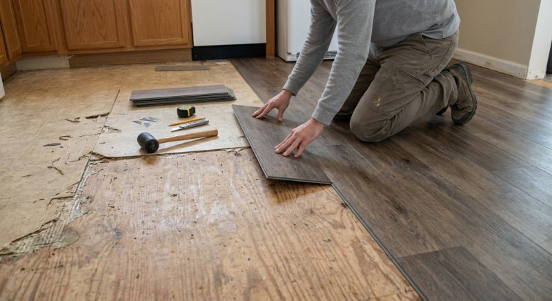 Vinyl Flooring Installation in Perry Hall, MD