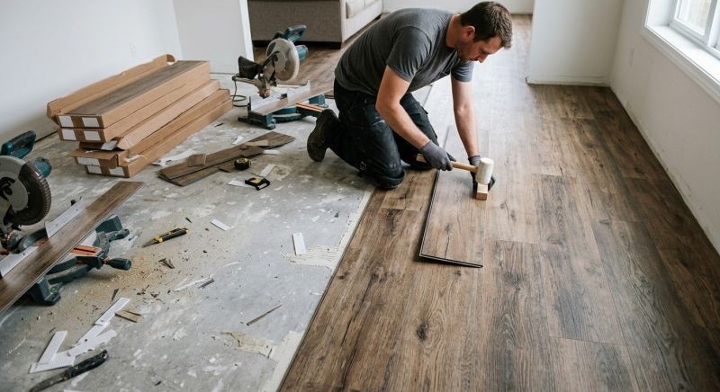 Vinyl Flooring Installation in Rosedale, MD